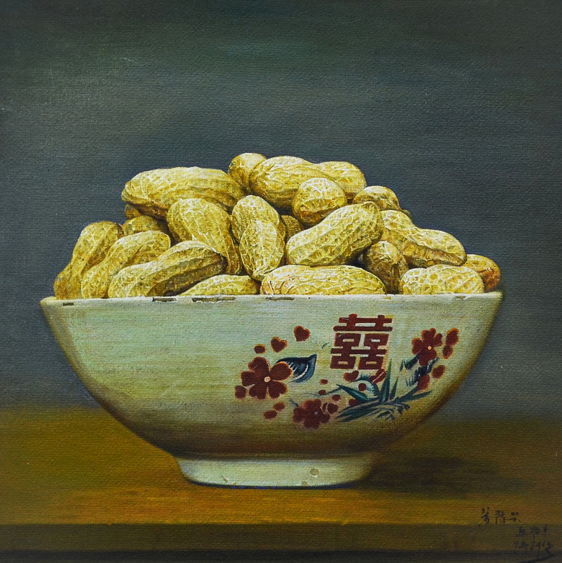 《中国喜》60x60cm 布面油画 2012年